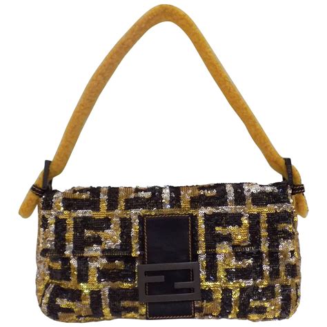 fendi sequin purse|real fendi baguette.